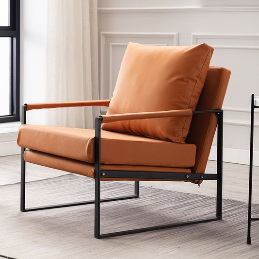 Linden Leather Lounge Armchair