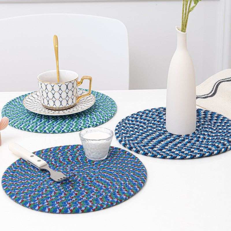 Ruri Blue Placemat - Set of 2 – E.V.A. Home Décor