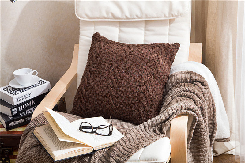 Hagar Knitted Cushion Covers