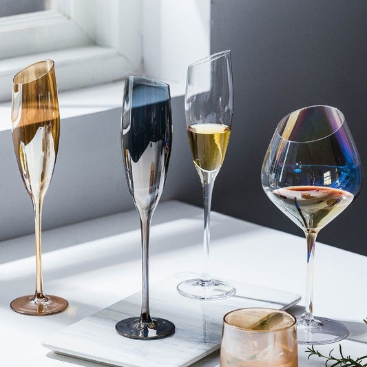 Bethan Champagne Glasses - Set of 4 pieces