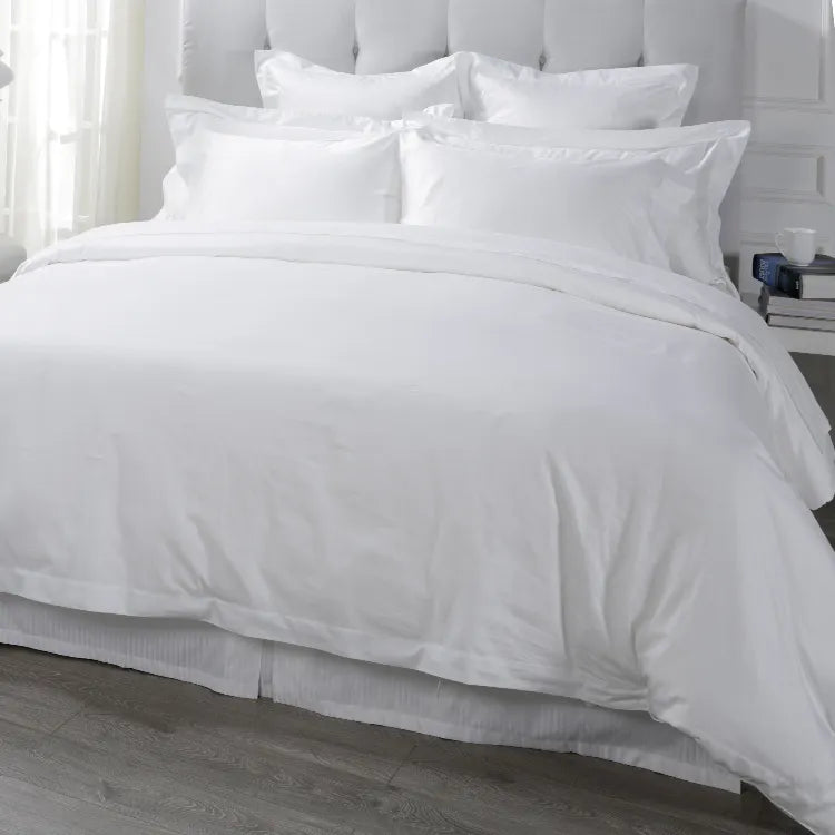 E.V.A. Luxury Bedding Set - Plain White