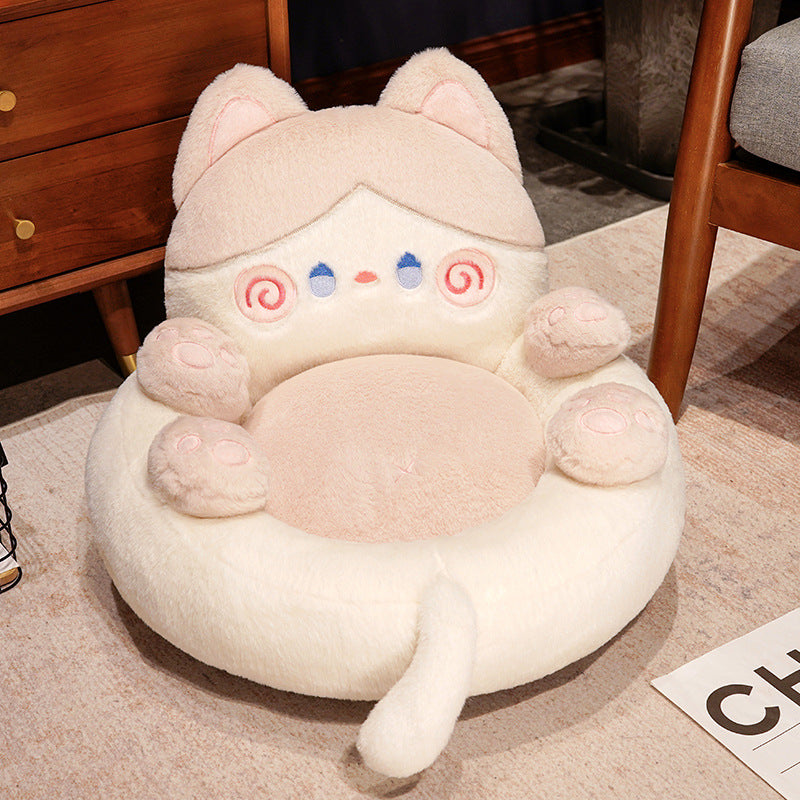 Buren Tummy Cat Floor Cushion