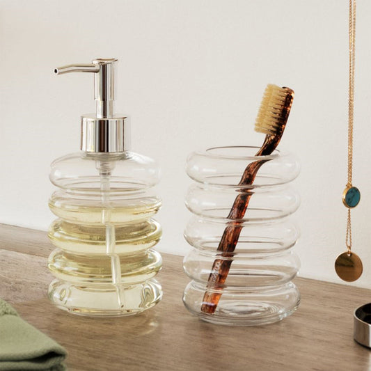 Colbert Glass Soap/Lotion Dispenser