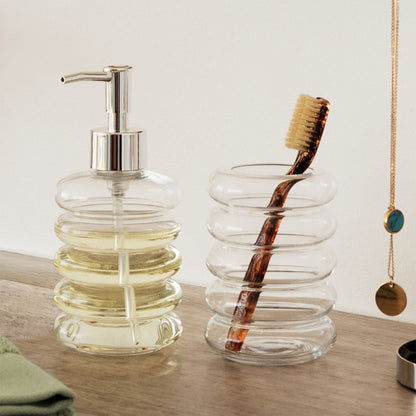 Colbert Glass Soap/Lotion Dispenser
