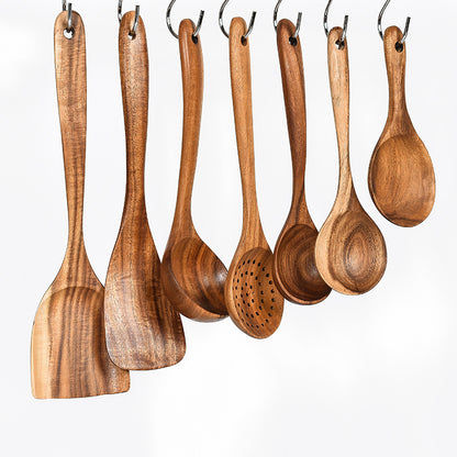 Locke Teak Wood Kitchen Utensils