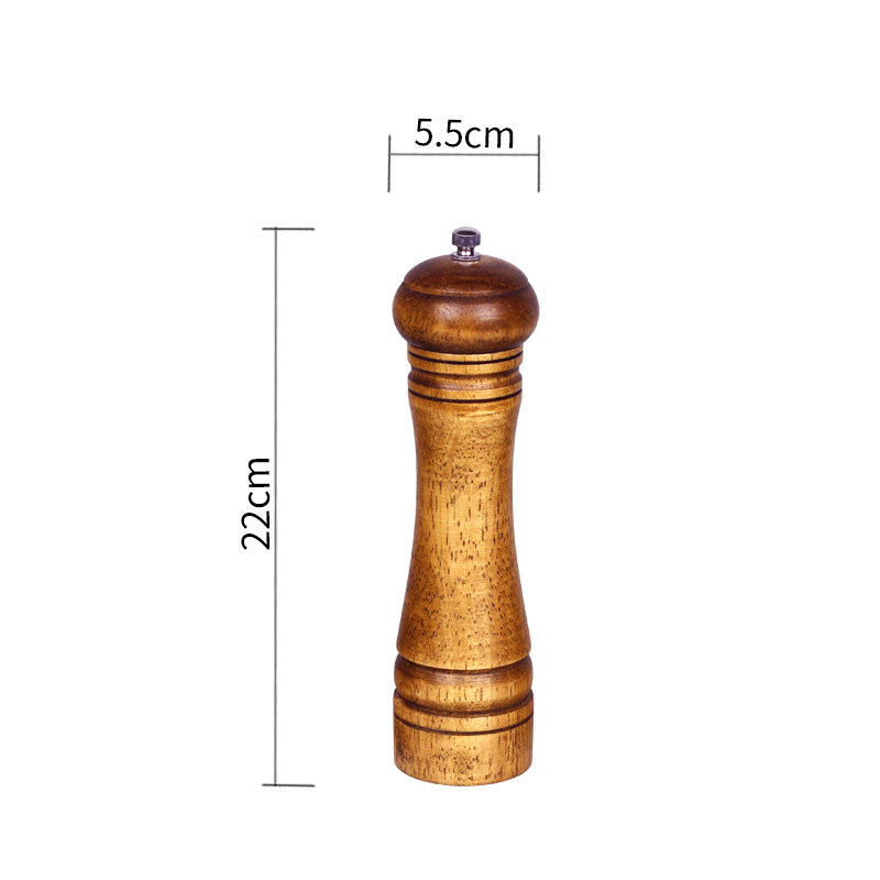 Capaci Solid Wood Salt & Pepper Mill