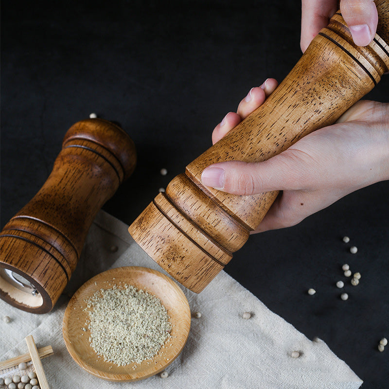 Capaci Solid Wood Salt & Pepper Mill