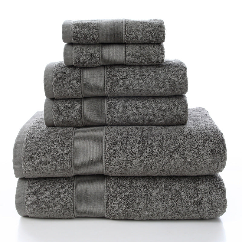 Cresswell Cotton Bath Towels - Set of 6 pieces