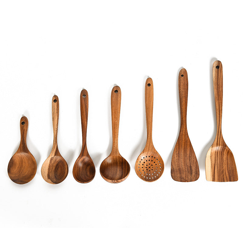 Locke Teak Wood Kitchen Utensils