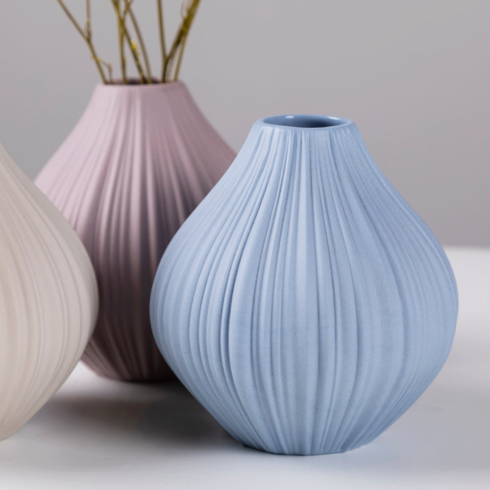 Spindle Porcelain Mini Vases