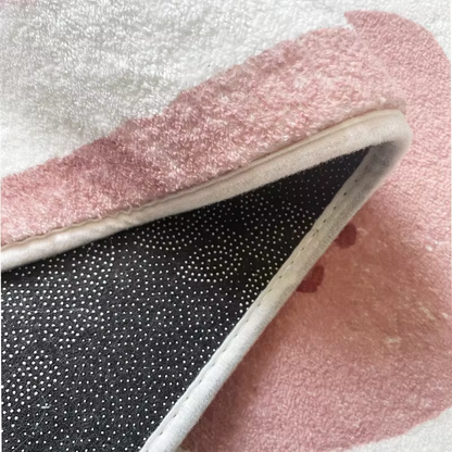 Fluffy Soft Bedroom Carpet Cute Children's Bedside Rug Kids Room Non-Slip Baby Playmats Floor Mat Long Living Room Mats