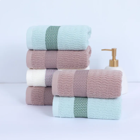 2 Towels Thickened Absorbent Towel Pure Cotton Quick Absorbent Soft Quick Dry Thickened Face Towel