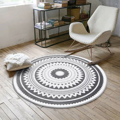 Ins Nordic round carpet Area Rug