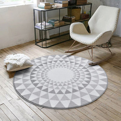 Ins Nordic round carpet Area Rug