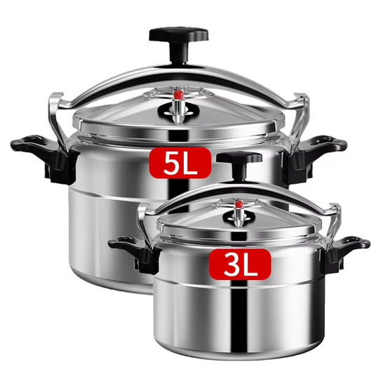 3L/5L Pressure Cooker Aluminum Explosion Proof Pressure Canner with Safety Lock Pressure Cookers Canners Only for Gas