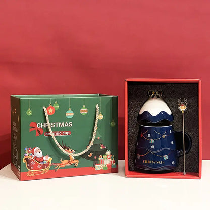 Christmas Ceramic Mug Set