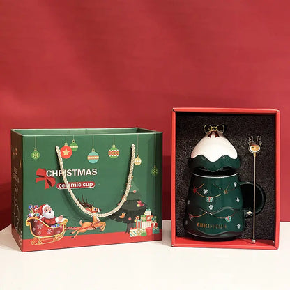 Christmas Ceramic Mug Set