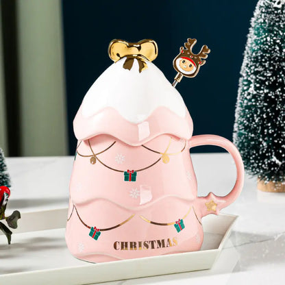 Christmas Ceramic Mug Set