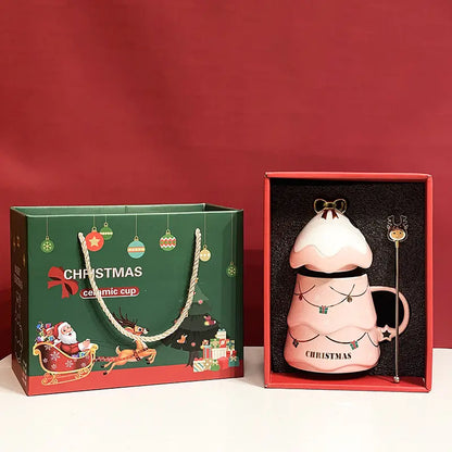 Christmas Ceramic Mug Set