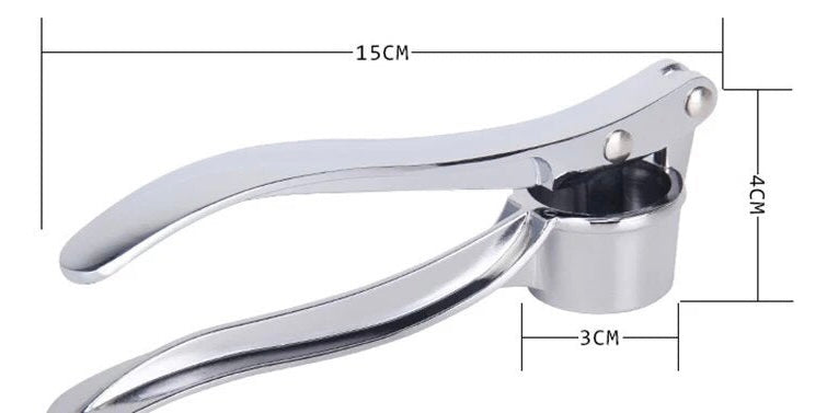 Garlic Press, Grinder, Meat Grinder, Kitchen Stainless Steel Garlic Crusher, Press, Manual Crushing and Grinding Tool