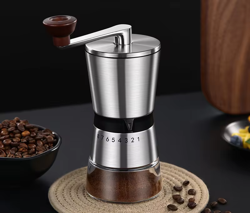 Manual Coffee Grinder High Quality Hand Coffee Mill with Ceramic Grinding Core Adjustable Home Portable Coffee Grinding Tools