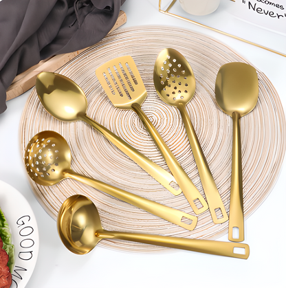 Fleur Kitchen Utensils Set Serving Set