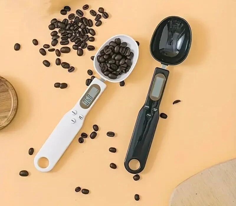 LCD Digital Measurement Adjustable Weighing Spoon Kitchen Scale Electronic Measuring Spoon Coffee Powder Scale Baking Scale