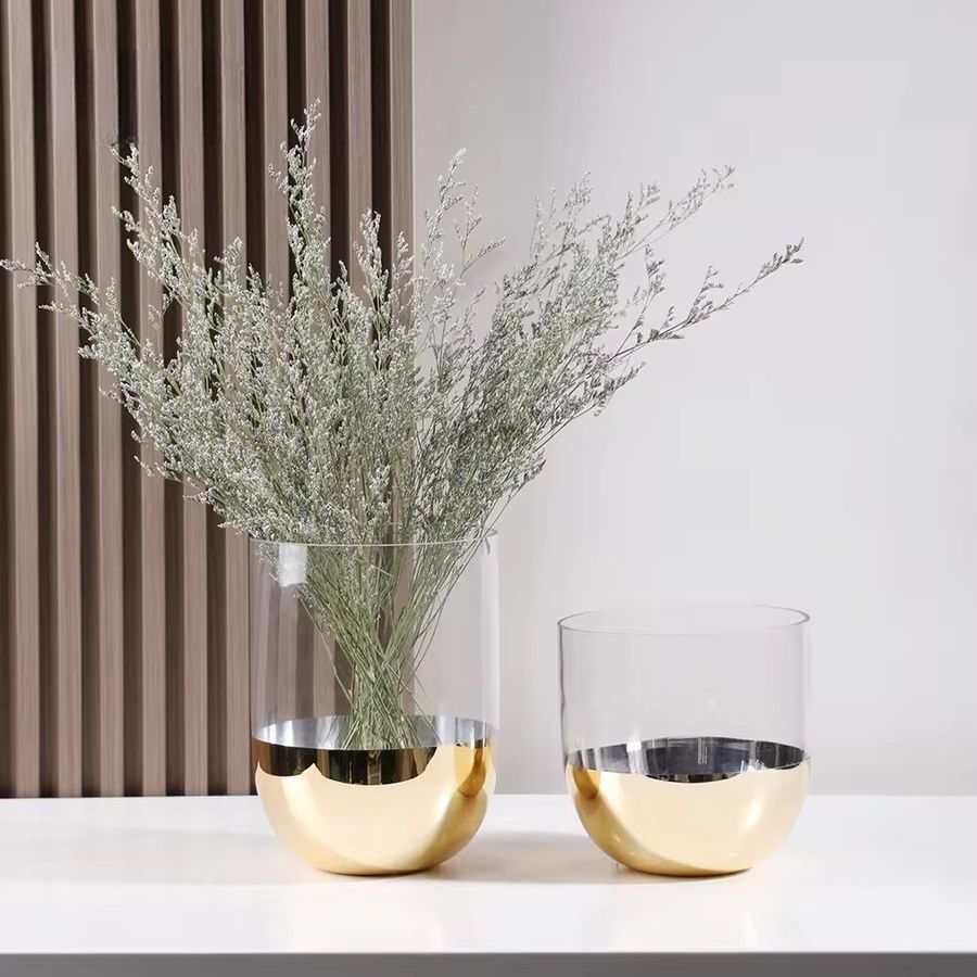 Giseli Cylindrical Glass Vase