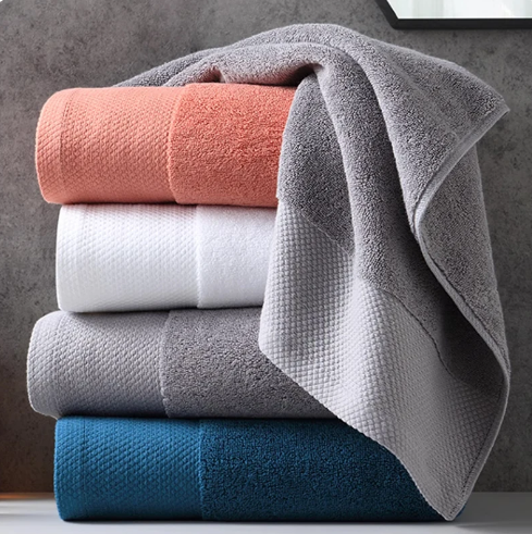 100% Egyptian Cotton Towel Thickening and Extra Large Bath Towel - Heavyweight and Absorbent Top Luxury 7 Star Hotel Bath Towel Bath Sheet