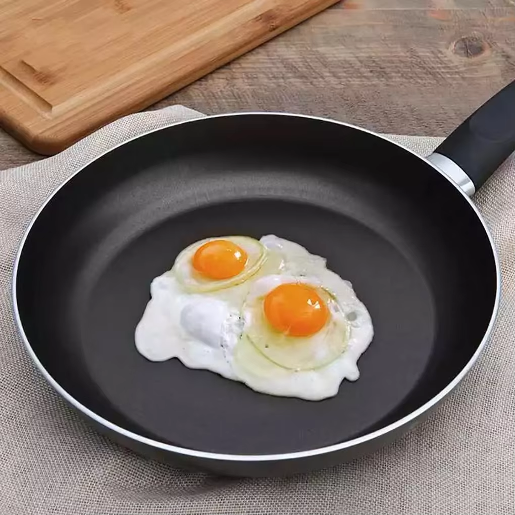 Frying Pan Non-stick Mini Thick Steak Flat Pan Iron Pancake Egg Fryer shallow pancake pan Kitchen Cookware