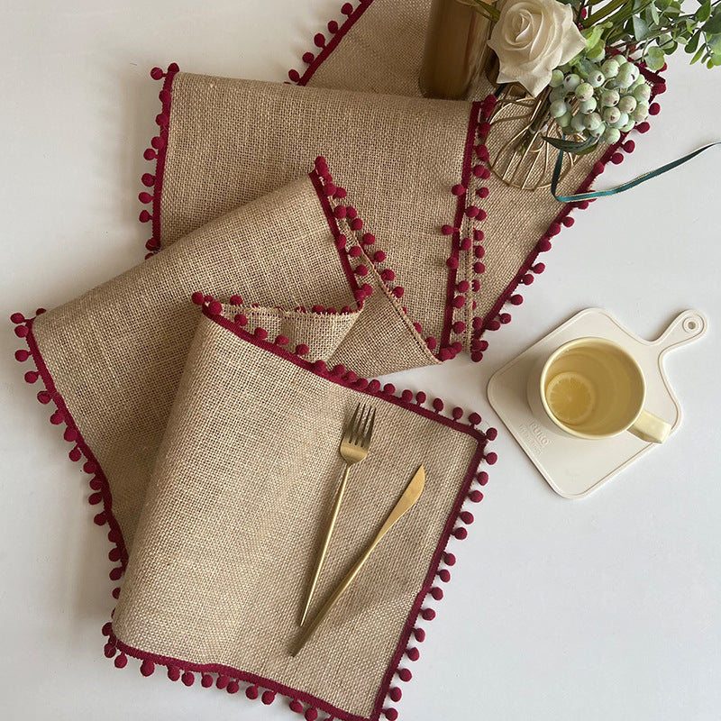 Leyrac Table Runner-Red