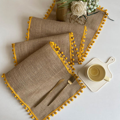 Leyrac Table Runner Yellow