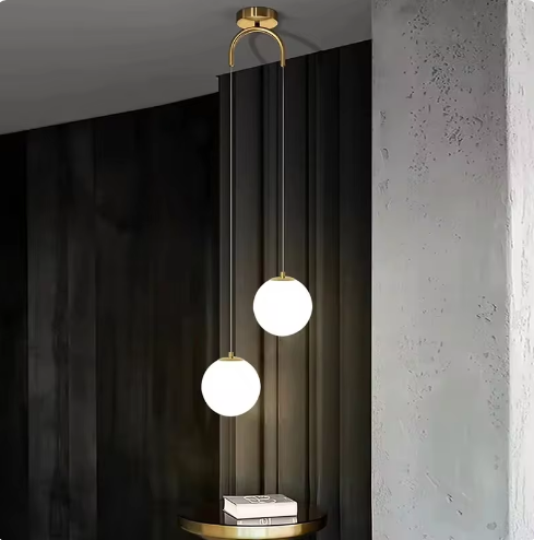 Modern Glass LED Pendant Lights Nordic Living Room Bedroom Fixtures Indoor Lighting Restaurant Bar Home Decor Hanging Lamp