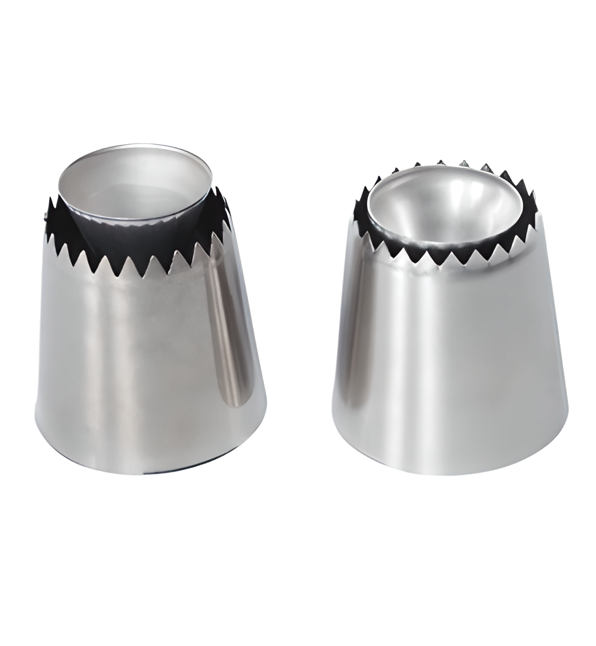 Stainless Steel Romeo Flower Mouth Pastry Nozzles for Confectionery Pastry and Bakery Accessories Cake Tools Utensils