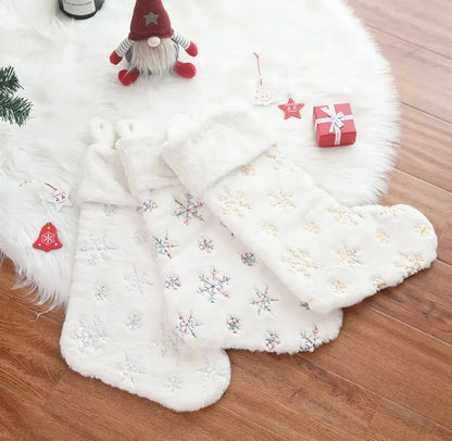 Sequins Plush Christmas Stockings