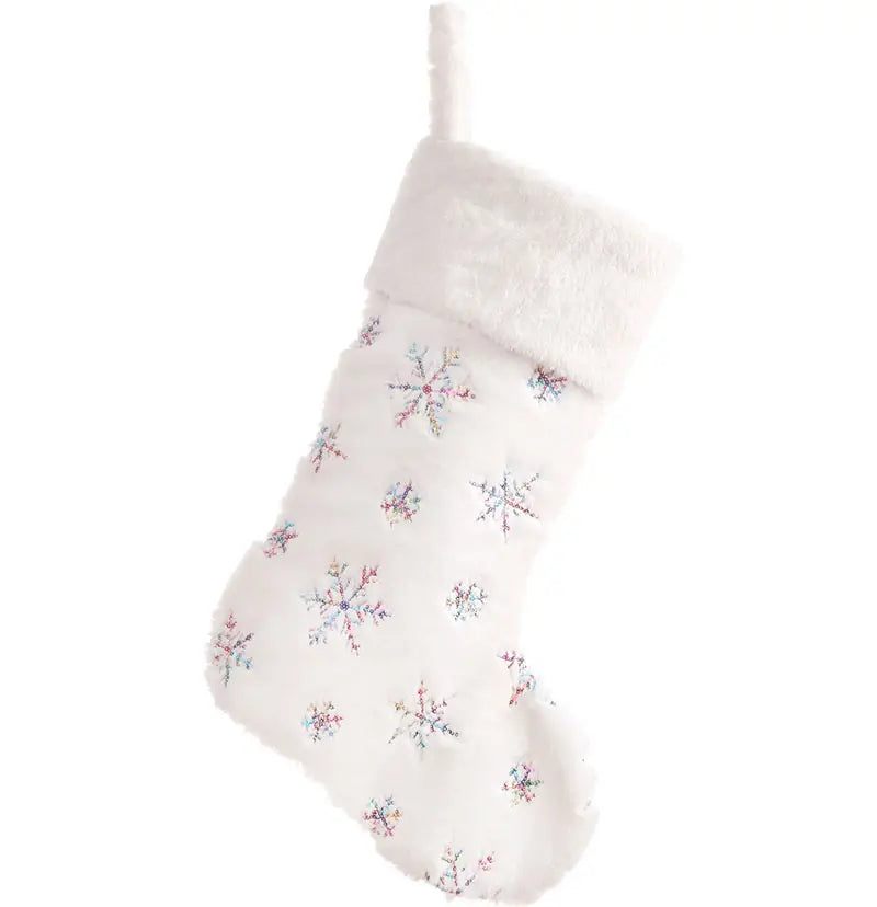 Sequins Plush Christmas Stockings