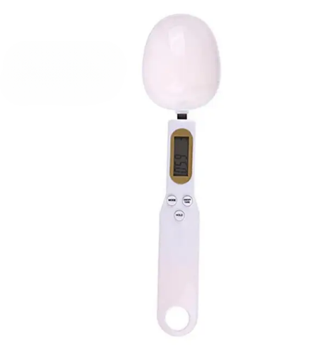 LCD Digital Measurement Adjustable Weighing Spoon Kitchen Scale Electronic Measuring Spoon Coffee Powder Scale Baking Scale