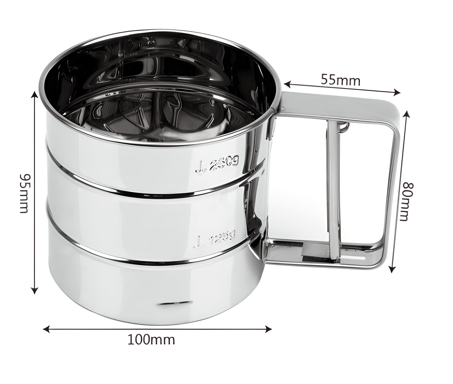 Antwion Flour Sifter Stainless Steel