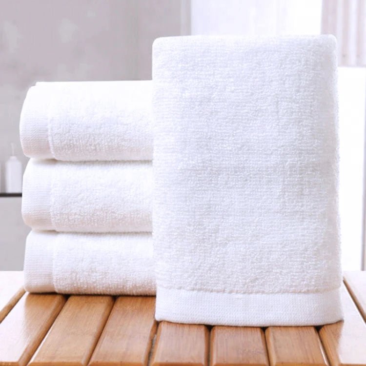 Large White Bath Towel Thick Cotton Shower Face Towels Home Bathroom Hotel Adults