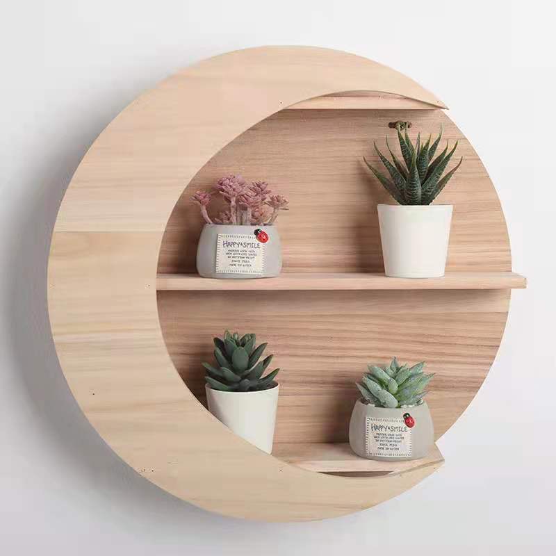 Engler Wooden Wall Mounted Shelf