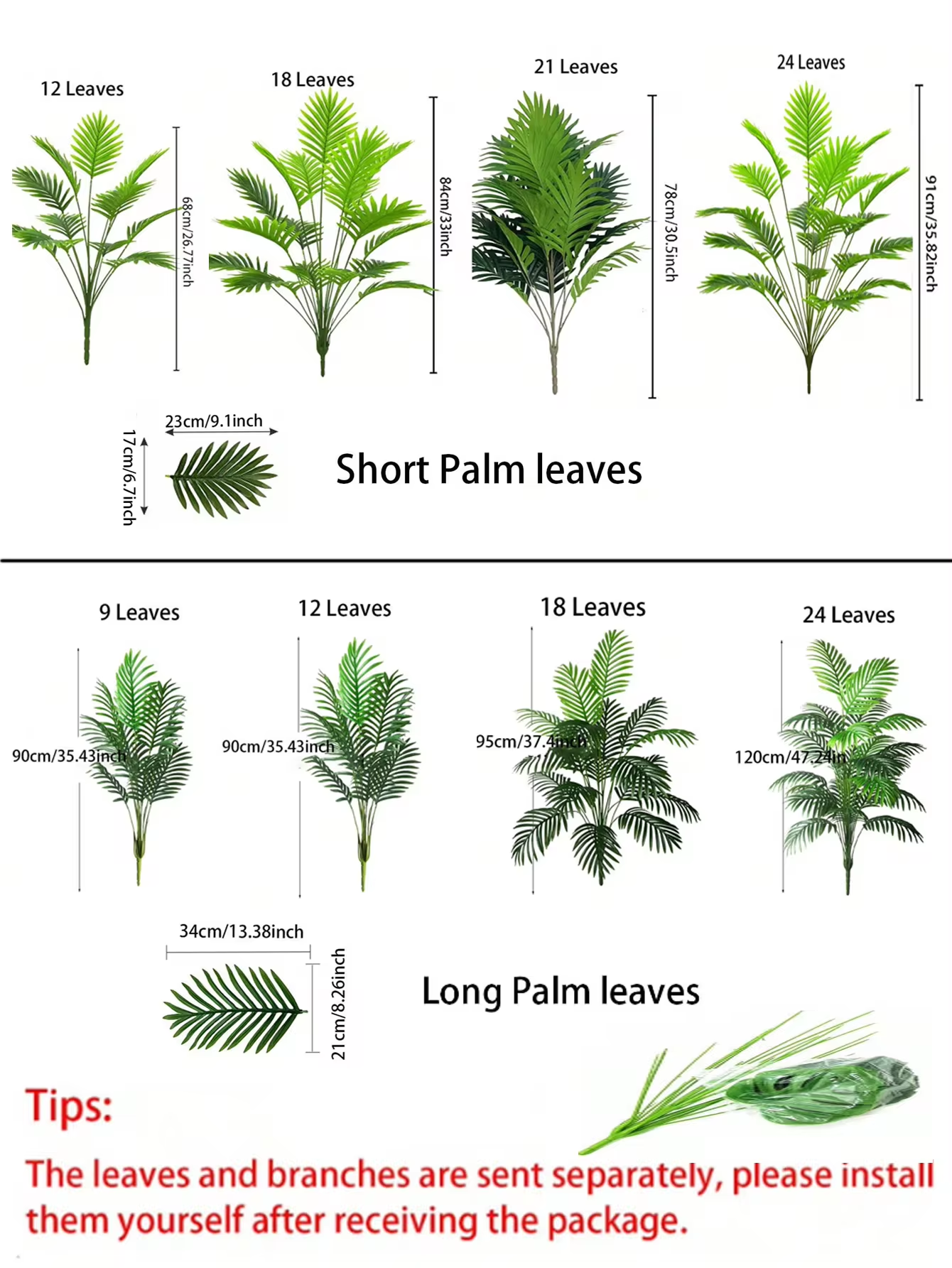 Artificial Palm Tree Plastic Turtle Back Plants Leaf Schefflera Tropical Tree Home Office Party Outdoor Decor