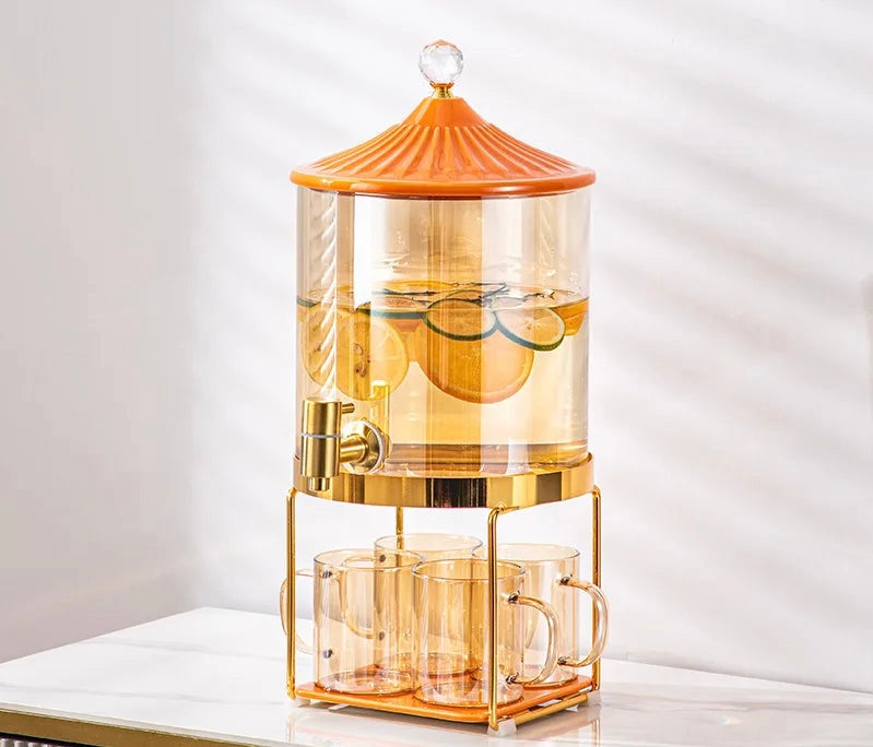 Layla Glass Beverage Dispenser