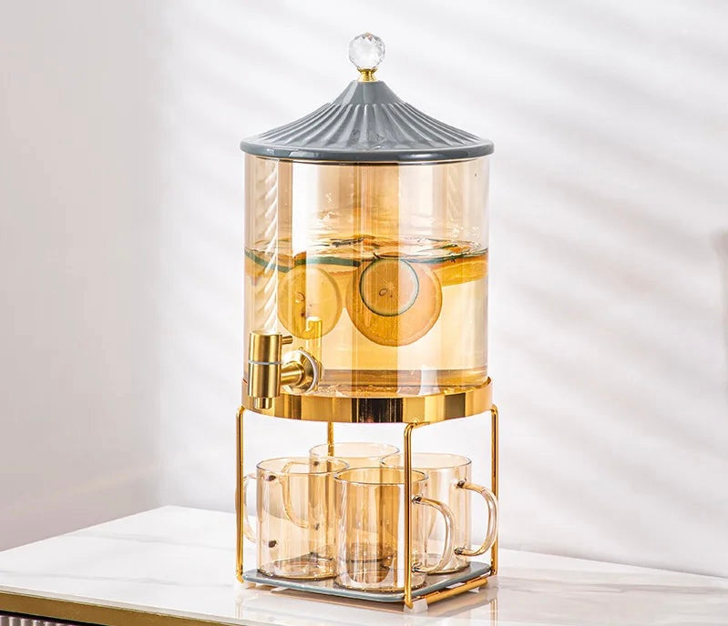 Layla Glass Beverage Dispenser